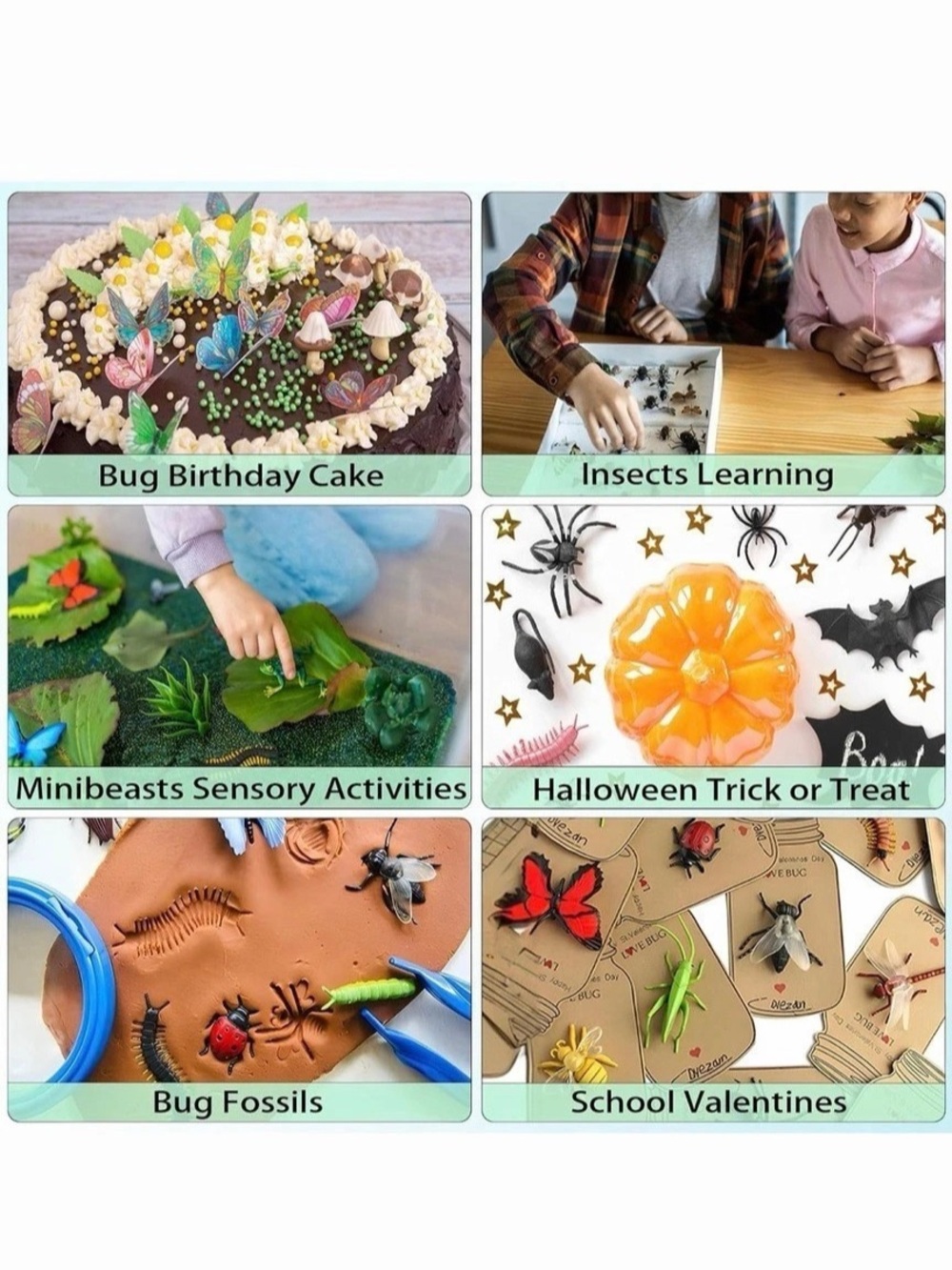 Multicolor Insect Toy Figures - Picture 7 of 7